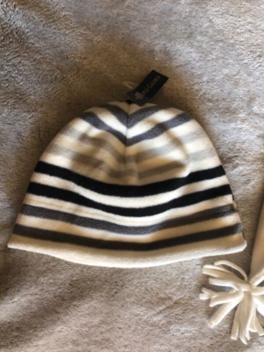 Флисовые двухслойные шапочки на осень на 1-3 года, новые с этикетками