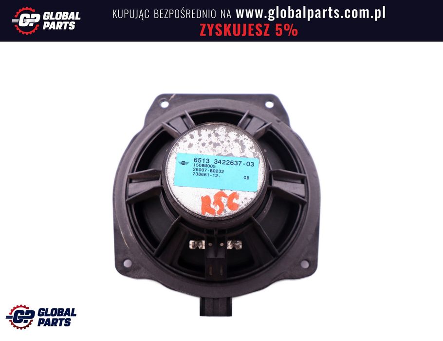 Mini R55 R56 R57 Głośnik Średniotonowy HiFi Audio