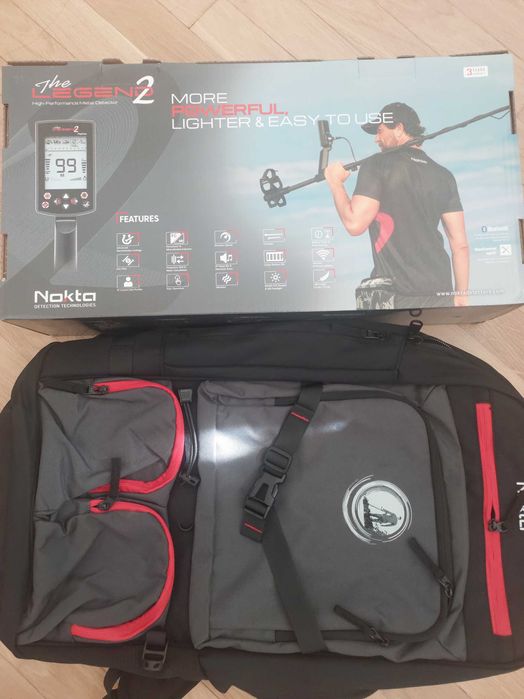 Металошукач Nokta Legend 2 + рюкзак