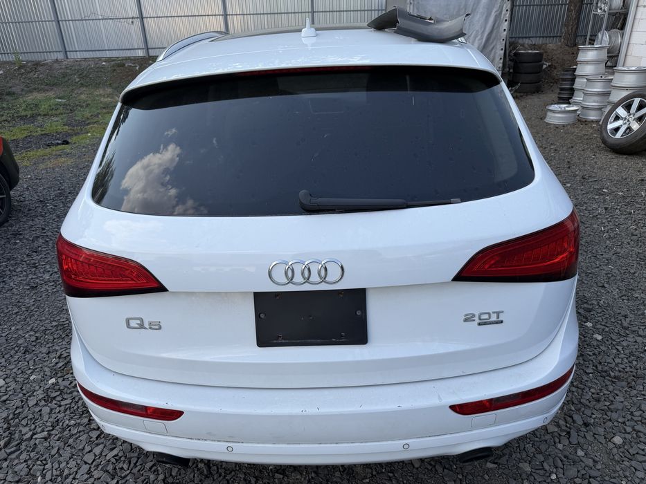 Кришка багажника ляда кляпа Audi Q5 8R0 біла LS9R S9R Ауді Ку5