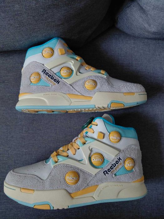 MSCHF x Reebok Pump Omni Zone IX Sunbleached