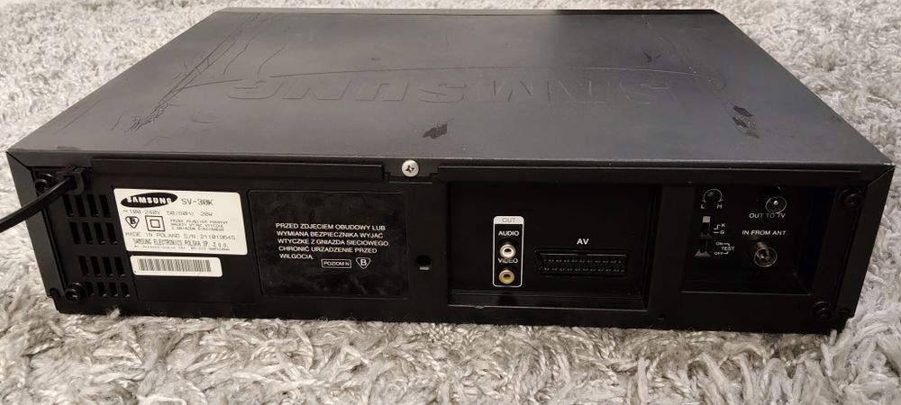 Magnetowid Video VHS SAMSUNG SV-30K głowica DIAMOND pilot