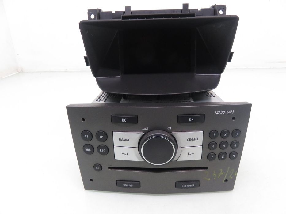 RADIO CD30 WYSWIETLACZ OPEL ZAFIRA B 13275077 13255557 497316088