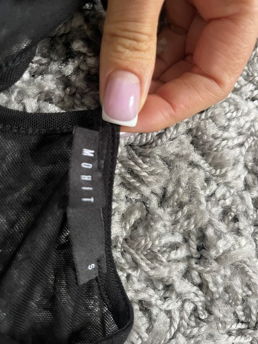 Плаття s mohito  чорне велюрове