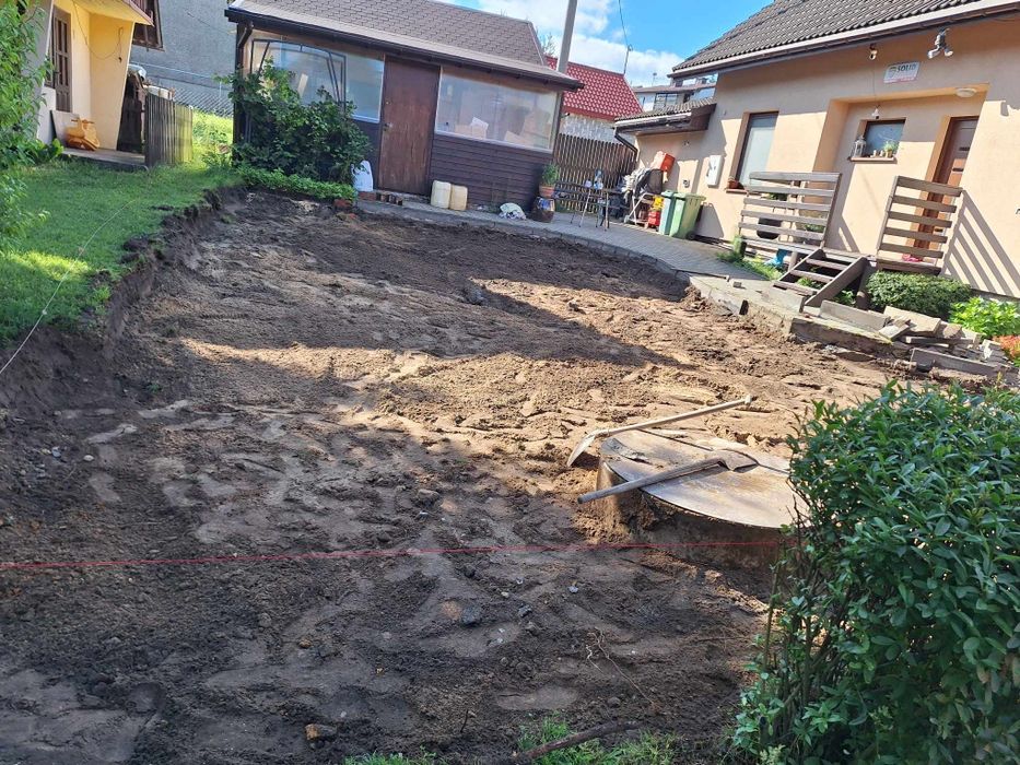 Utwardzenie terenu, układanie kostki, sprzedaż kamienia, roboty ziemne