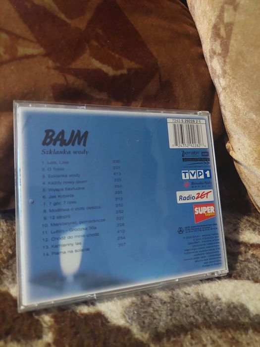 Bajm szklanka wody 2000 autograf