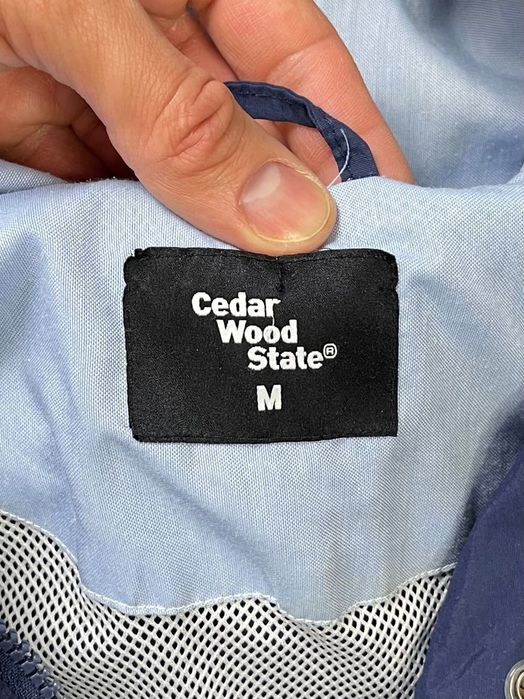 Cedar Wood State ветровка дождевик М размер синяя