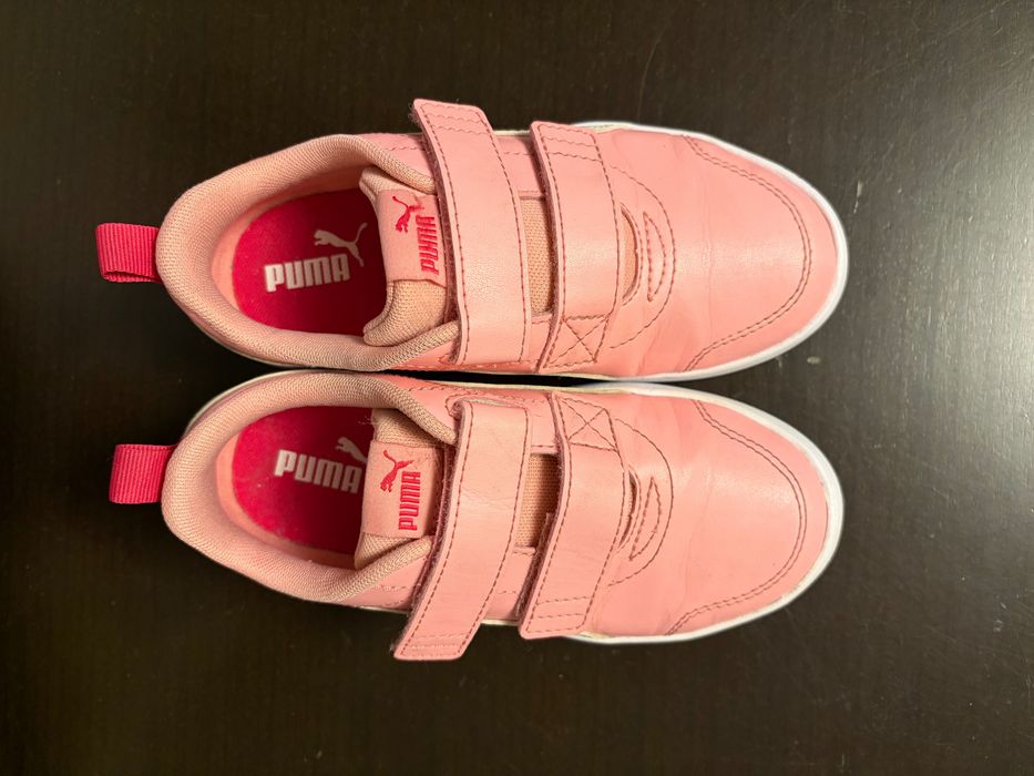 Puma buty sneakersy rozmiar 31, ultralekkie, stan bardzo dobry różowe