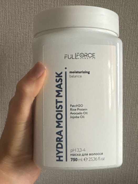 Відливант маска full force hydra moist mask