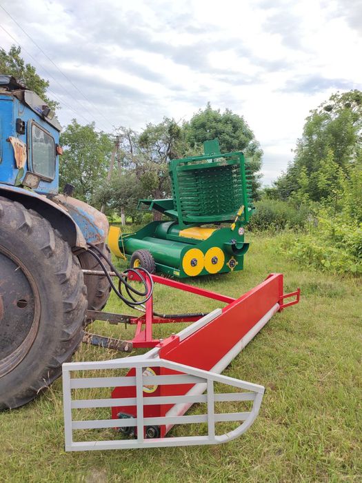 Згортач, валкоутворювач гарбузів, згортач гарбузів у валки