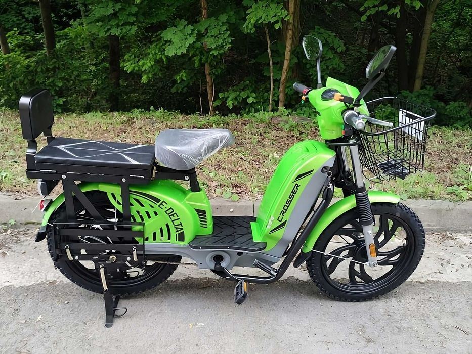 Сrosser DELTA Електро велосипед 800w20A Скутер 60v 2026 синий