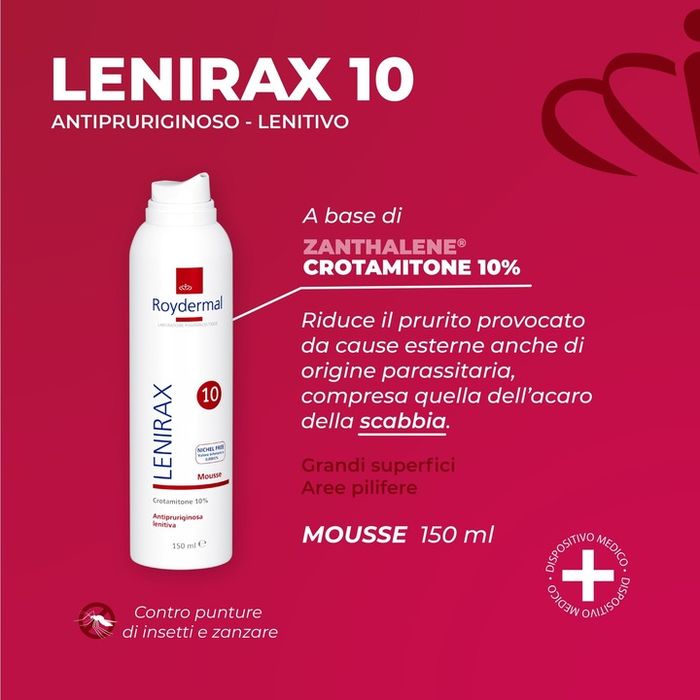 pianka lenirax 10% crotamiton 150 ml świąd świerzb