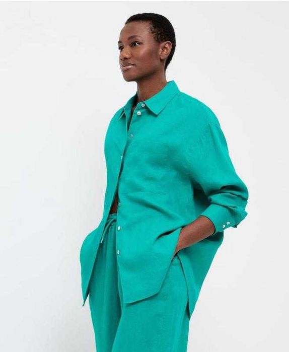 Oysho костюм льняной