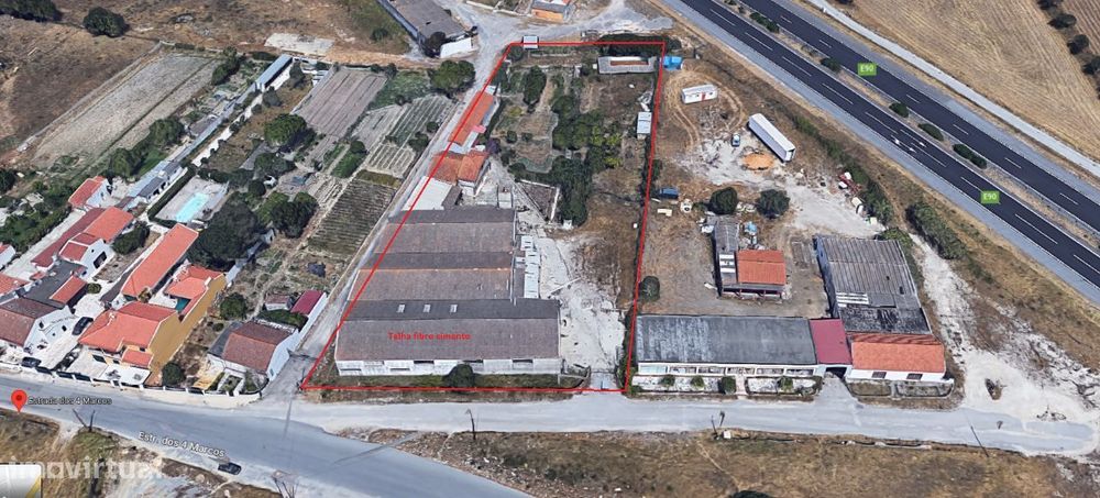 3 Armazéns para atividades industriais | inserido em lote de 5 mil m2