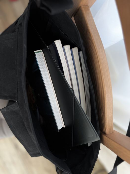 torba damska czarna casual crossbody na codzień pojemna