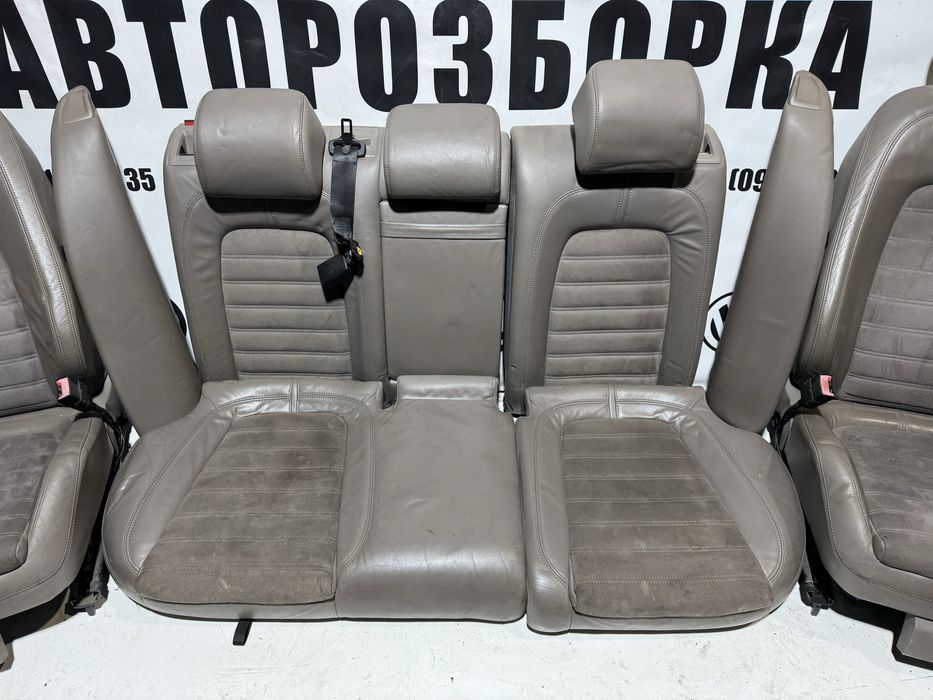 Сидушки електро фул Пассат Б6 алькантара салон сиденья passat b6