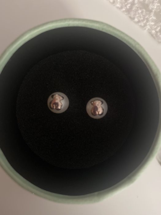 Brincos perolas da tous