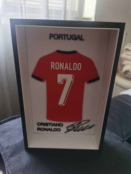 Quadro CR7 22cm Ronaldo