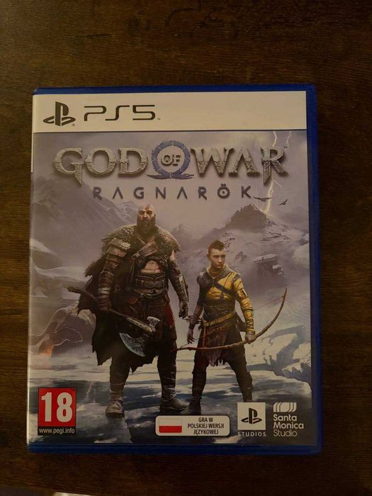 God of War Ragnarök PS5 płyta polskie wydanie