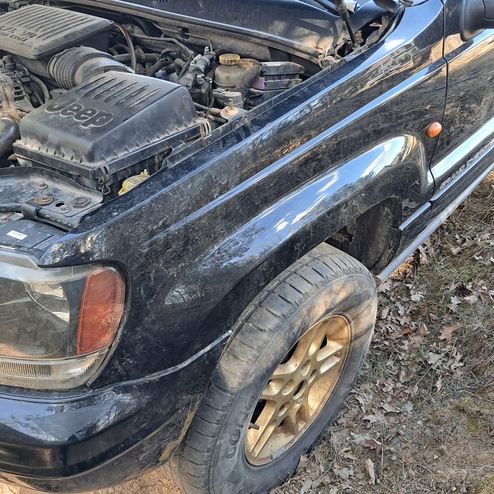 Maska błotniki zderzak jeep grand cherokee wj 4.7 v8