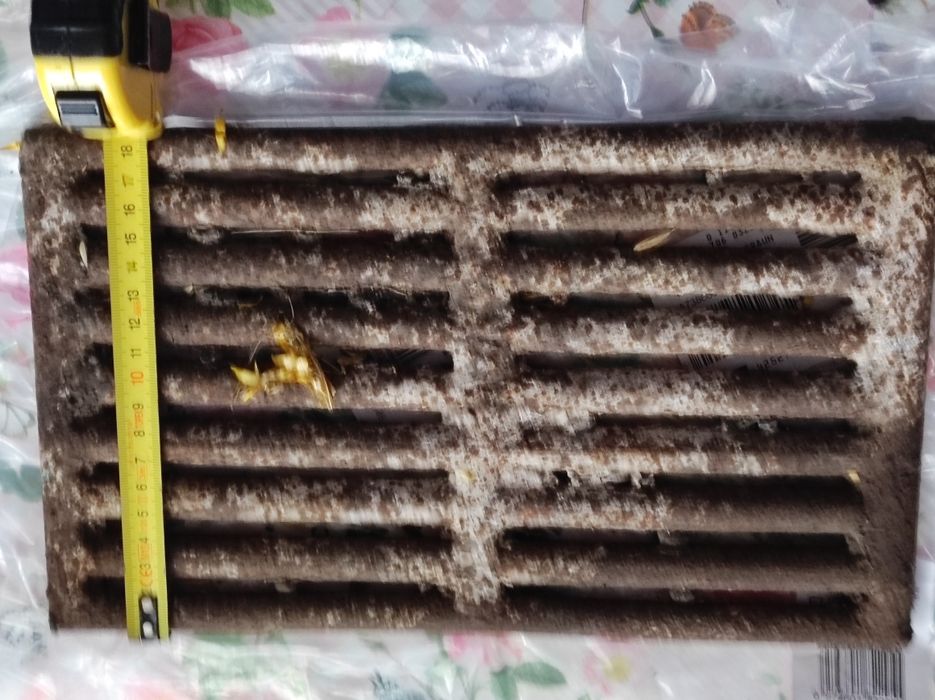 Ruszt stalowy ciężki gruby spaw.