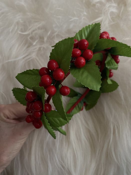 Обруч, на голову ободок калина, до вишиванки, віночок український