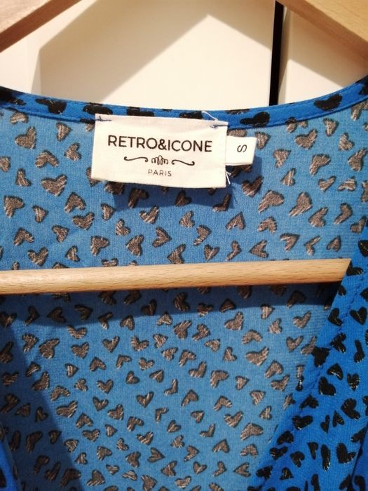 Sukienka niebieska S