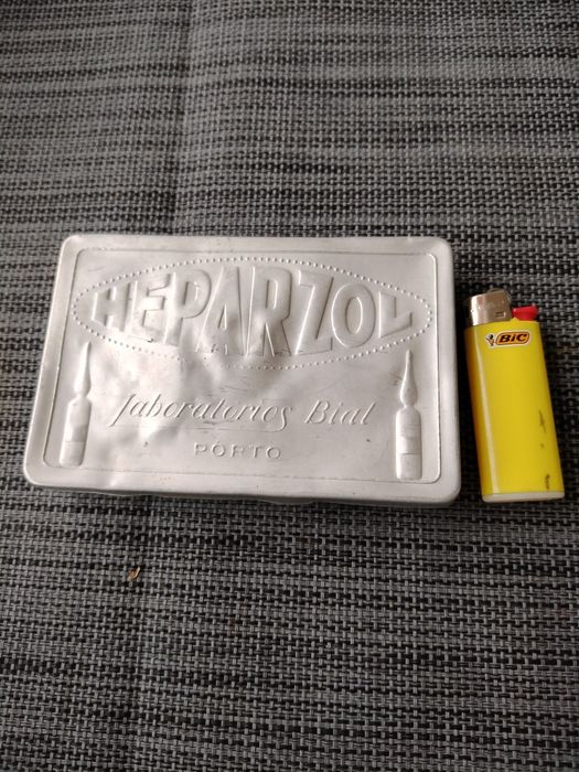 Caixa Antiga Heparzol - Farmaceutica Bial de Comprimidos