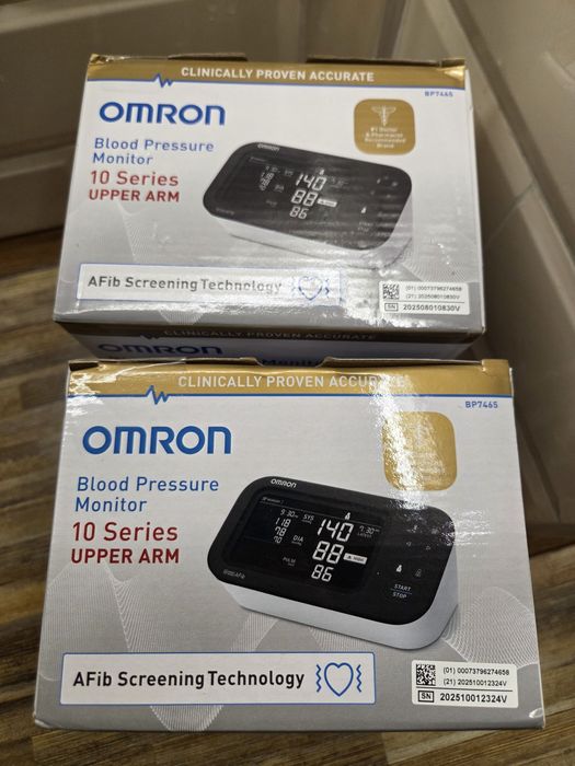 Тонометр OMRON Evolv, Omron 10 afib, Made in Japan,