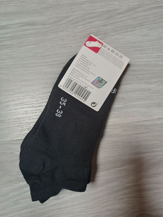 Nowe skarpetki 3 pary 35-38 czarne skarpety niskie stopki Lee Cooper