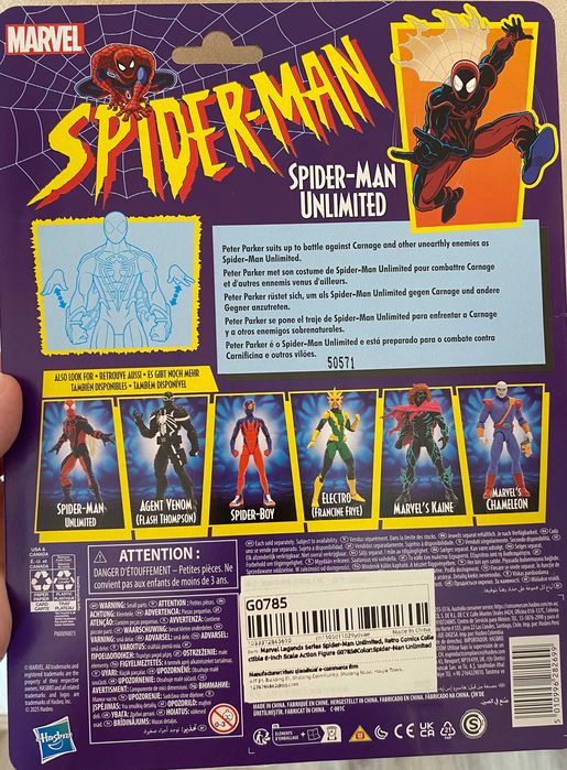 Spider-Man Unlimited Hasbro.Marvel Legends.Людина-Павук Фігурка.Человек-Паук Фигурка.Venom.Веном.