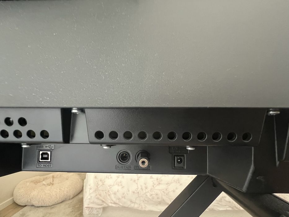 Piano Digital YAMAHA P-45 — COMO NOVO! Com todos os acessórios