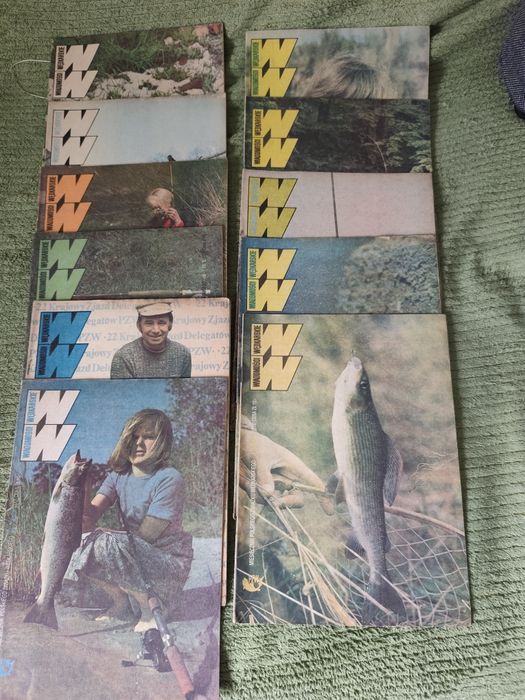 Sprzedam czasopismo Wiadomości Wędkarskie jak na zdjęciu.  Cena za cały rocznik 1981