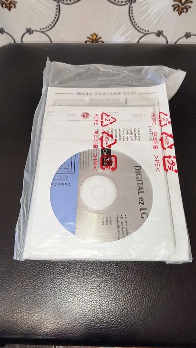 LG Flatron F700P диск, гарантийный талон, инструкция