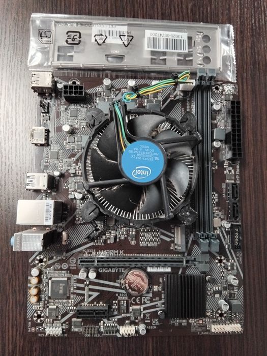 Intel Core i5 10400F + мв Gigabyte H470M K