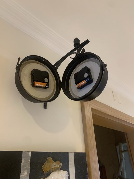 Relógio decorativo estação