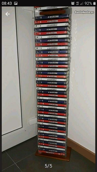 Colecção de filmes justiceiro originais *NOVOS*