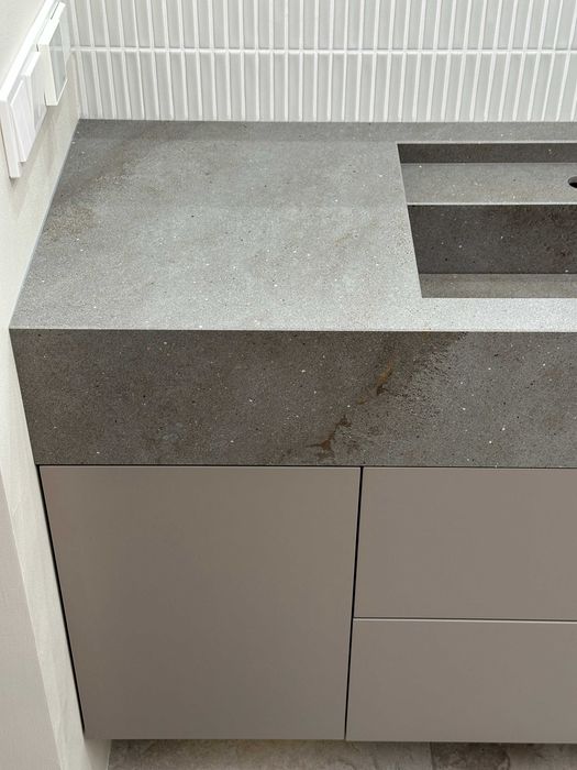 Дизайнерська раковина з керамограніту — INALCO Vint Gris Natural