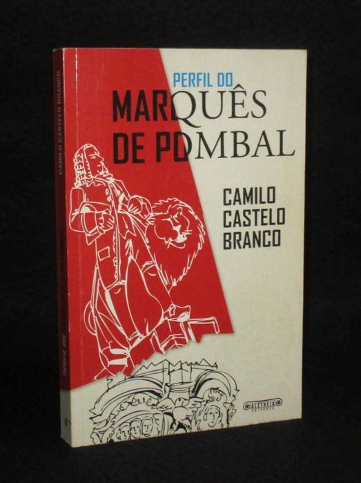Livro Perfil do Marquês de Pombal Camilo Castelo Branco