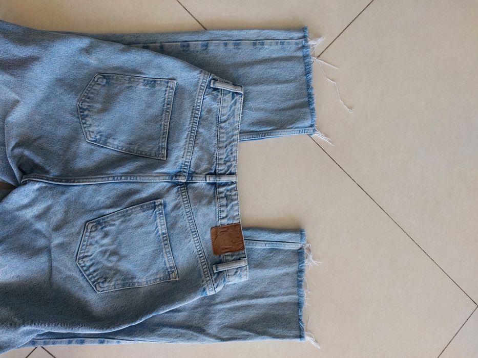 ZARA jeansy mom fit straight 38 M