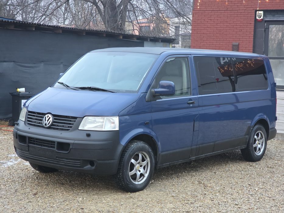 VW Caravelle Long 9-os 1.9 Diesel 2007 Krajowy HAK Klima Alu Zamiana