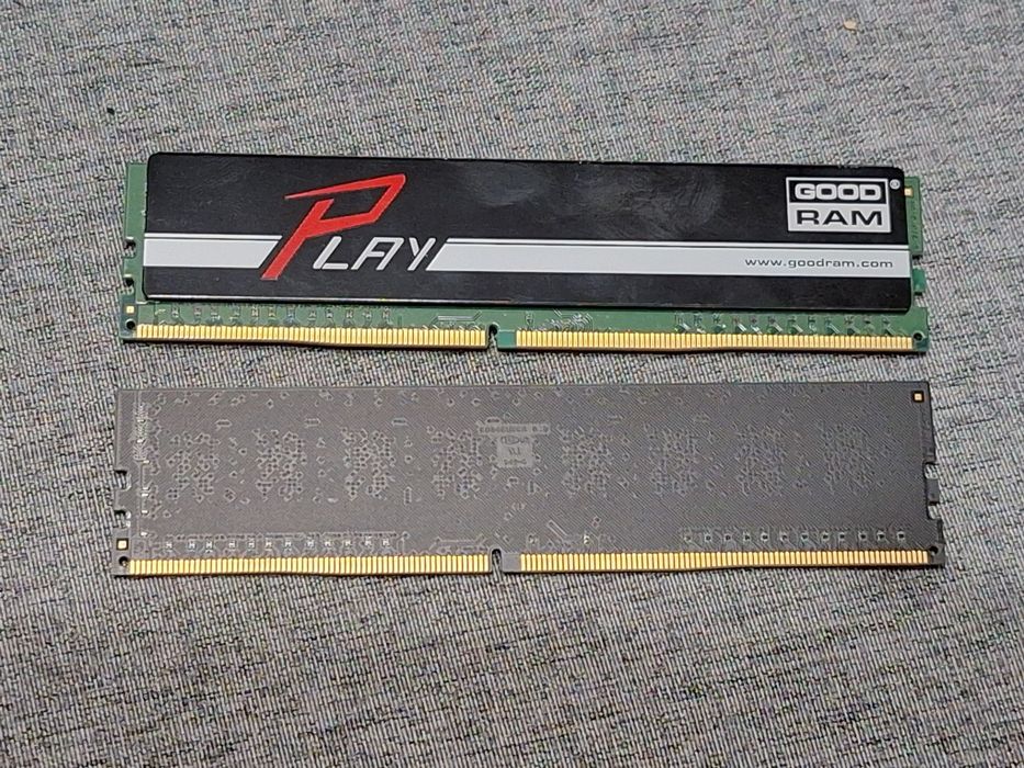 RAM DDR4 8GB (2×4GB) 2400MHz GOODRAM + G.SKILL sprawne