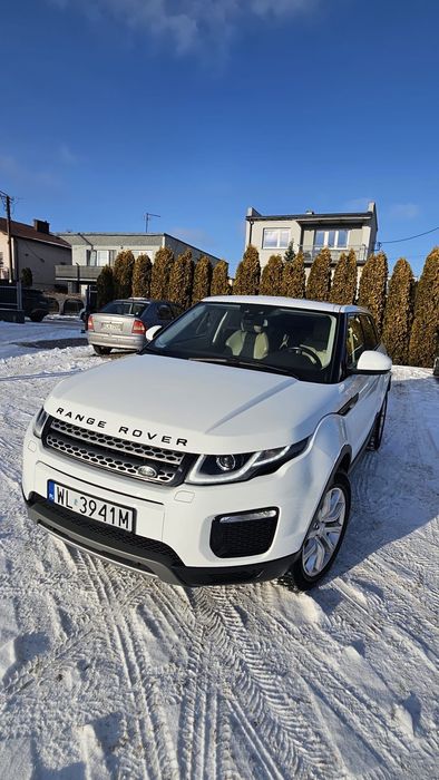 Sprzedam Land Rover Evoque biały z jasnym wnętrzem