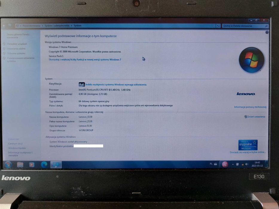 Lenovo 11,6" ThinkPad Egde E130