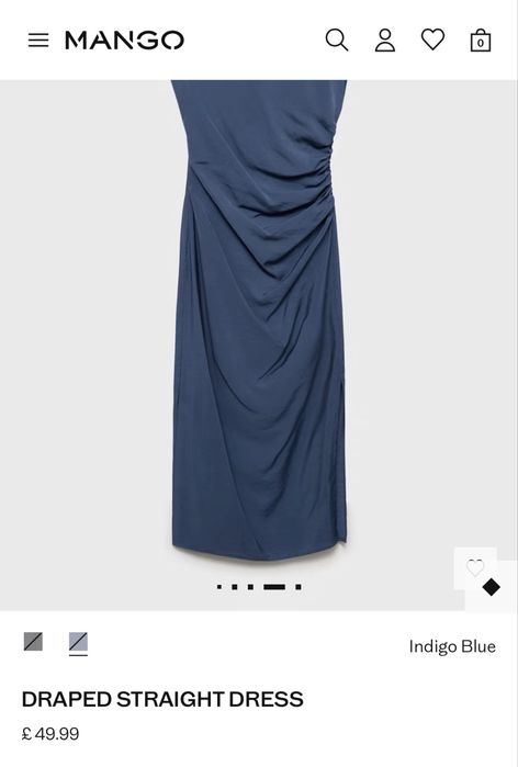 Сукня Mango Draped Straight Dress, нова з бірками, розмір S
