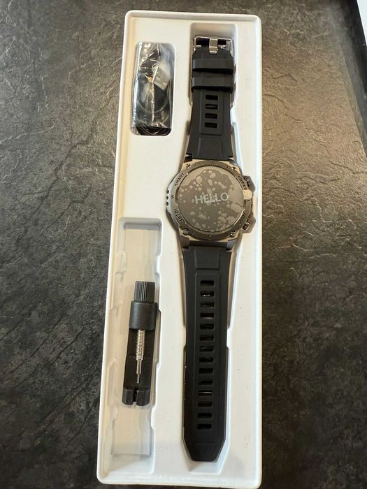 smartwatch G55  z dwoma paskami