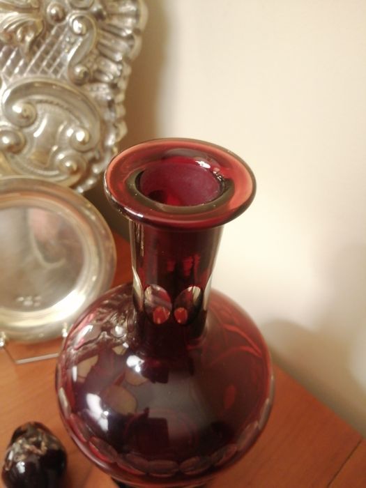 Licoreira cristal lapidado