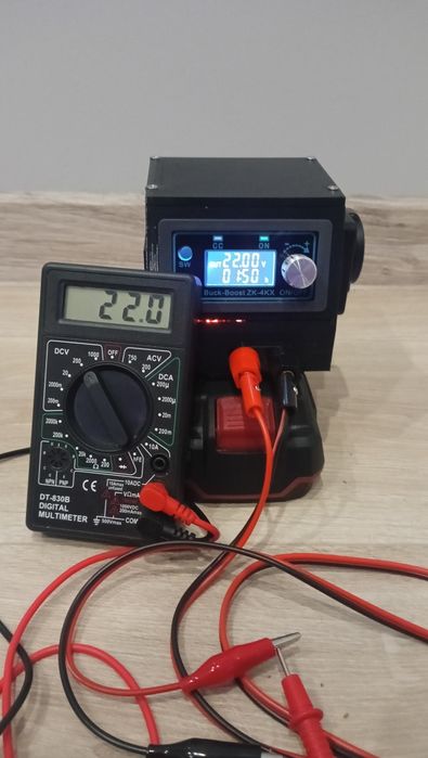 Zasilacz regulowany powerbank akumulator parkside