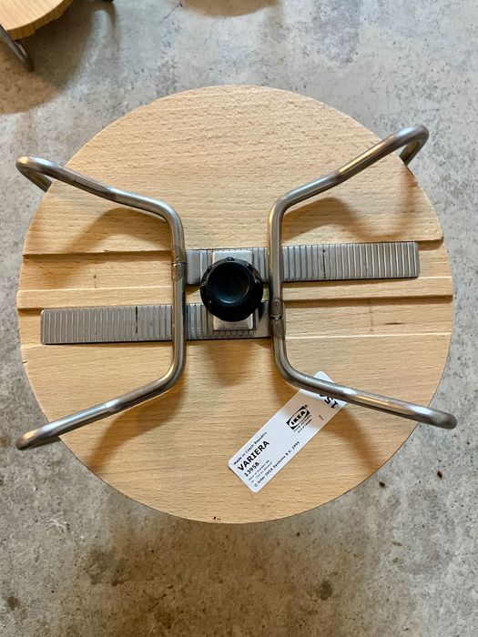 Uchwyt metalowo-drewniany IKEA Variera (5 sztuk)