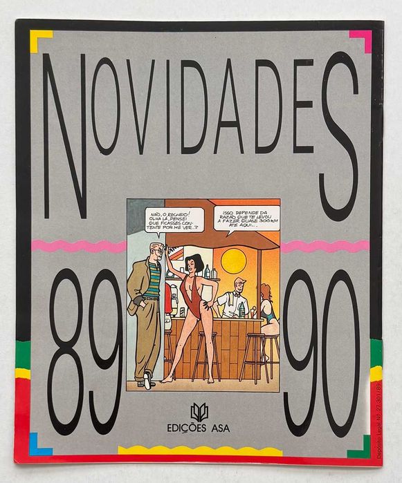 COMICARTE, 5º Salão Internacional de BD do Porto, 1989. Inclui homenagem a JOSÉ RUY. Em muito bom estado geral.